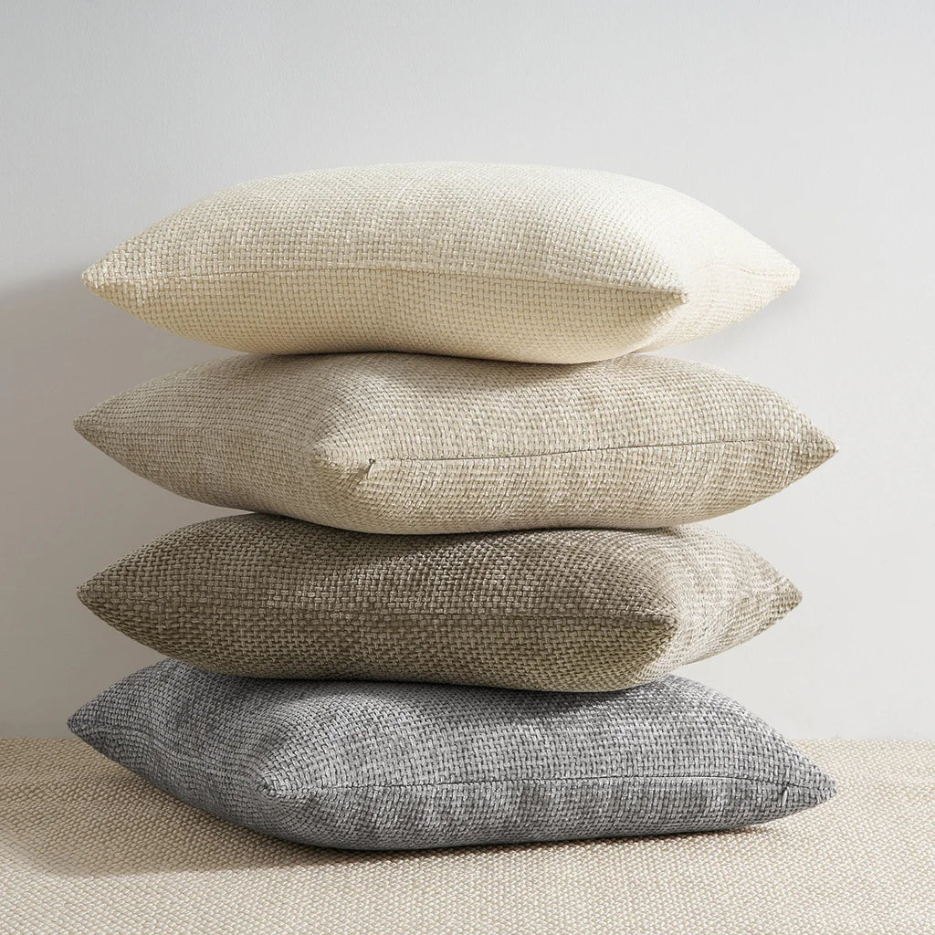 Throw Pillow Covers 20x20 Inch Soft Decorative Chenille Pillow Covers Cushion Covers (Set of 4)